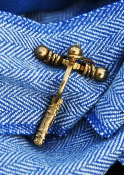 Fibel aus Messing, ca. 4,9 x 3,5 cm