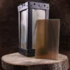 Flache Hornplatte, ca. 12 x 7 cm