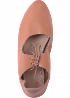Flache Schuhe, Ristschnürung, wendegenäht