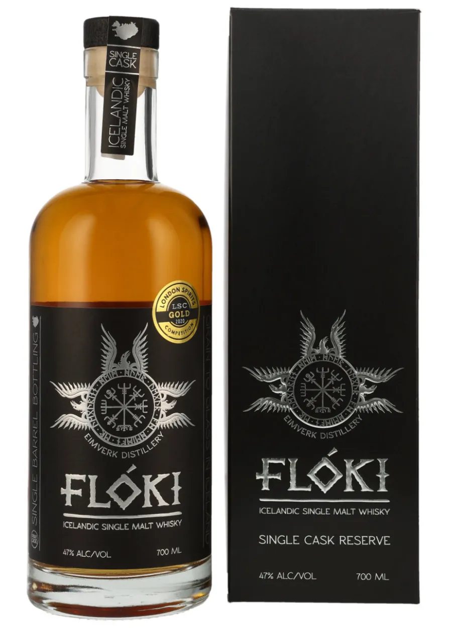Flóki Icelandic Single Malt Whisky, 47% Vol., 0,7l