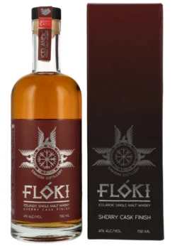 Flóki Single Malt Whisky Oloroso Sherry Cask Finish, 47% Vol., 0,7l