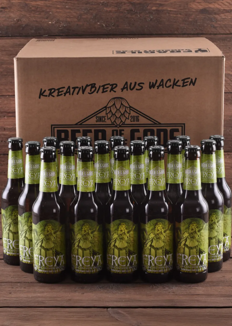 Freya - Frühjahrsbock, 0,33l Flasche - Wacken Brauerei