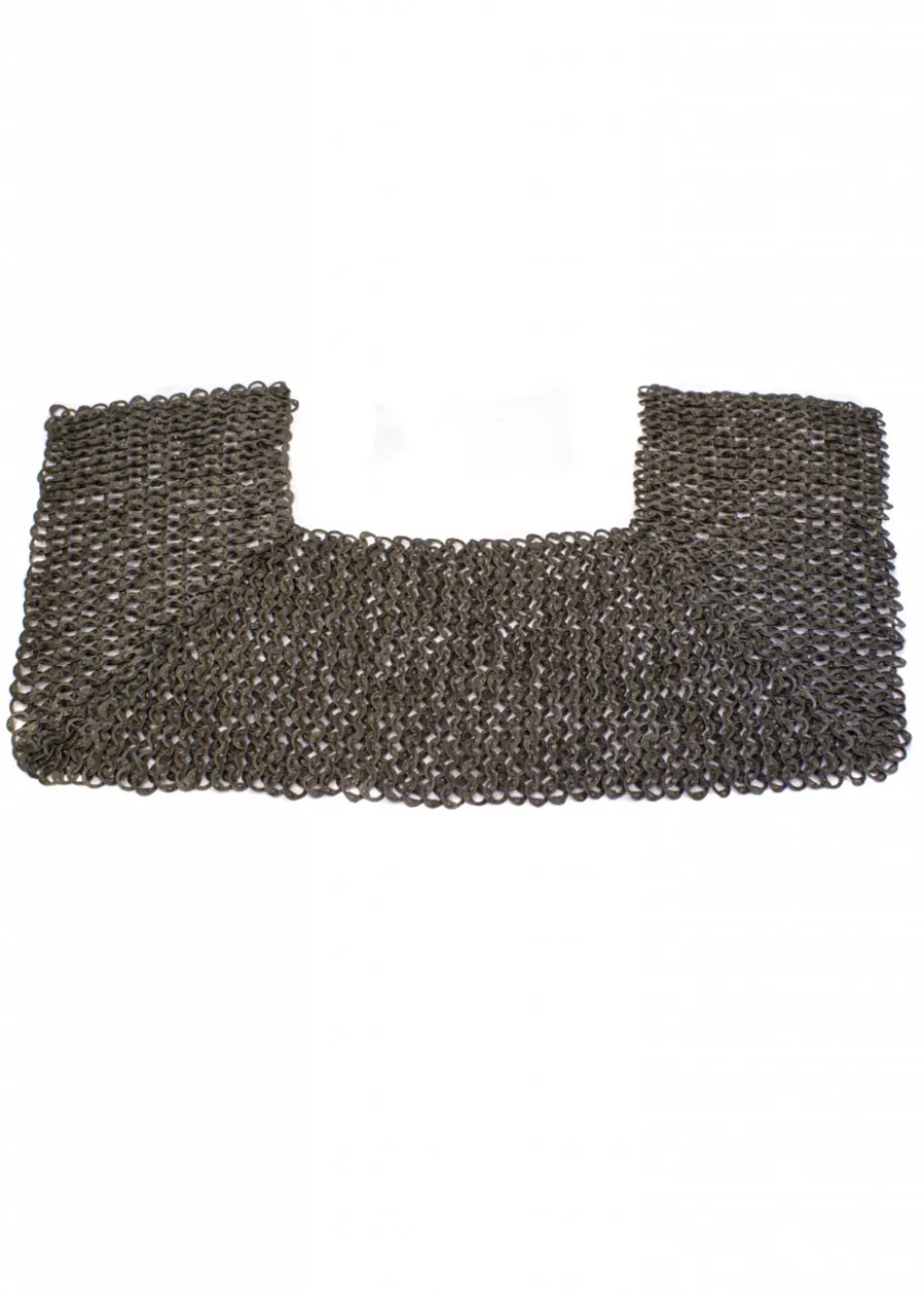 FRW Kettenkragen, Flachring mit Keilnieten, ID 8mm, unbehandelt