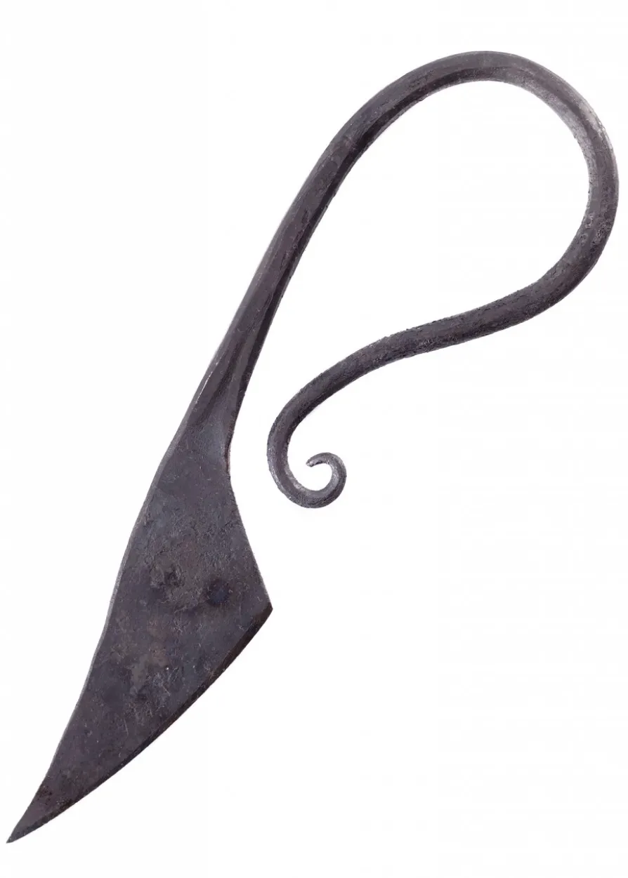 Gebrauchsmesser, handgeschmiedet, ca. 15cm lang