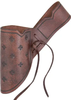 Geprägter Schwerthalter aus Leder, verschiedene Farben