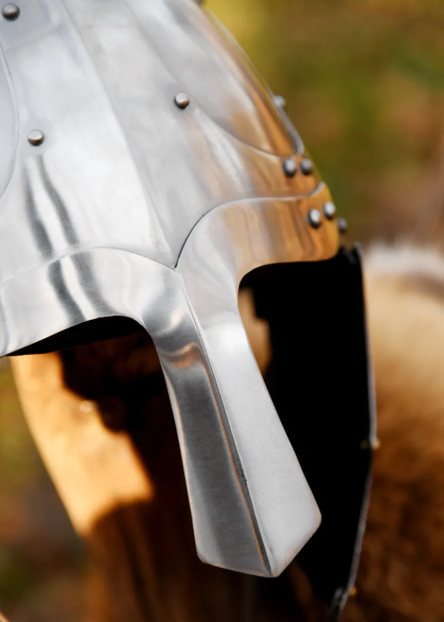 Germanischer Spangenhelm um ca. 500 n. Chr., 1,6 mm Stahl