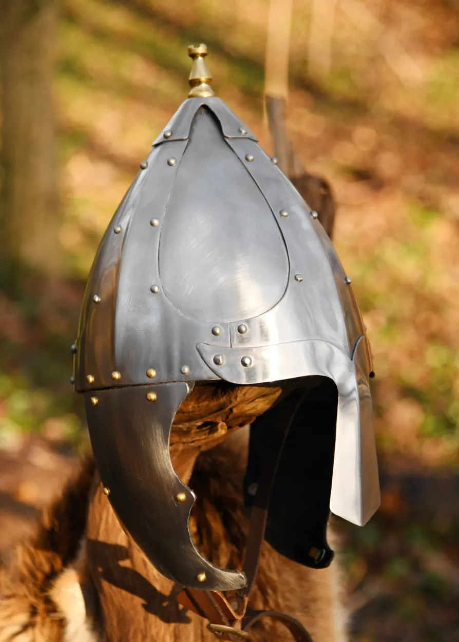 Germanischer Spangenhelm um ca. 500 n. Chr., 1,6 mm Stahl