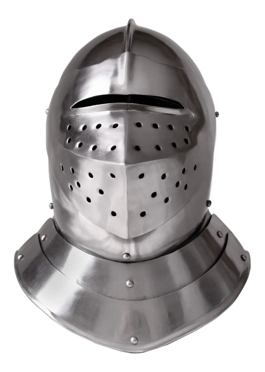 Geschlossener Helm, englischer Stil, 16. Jh.