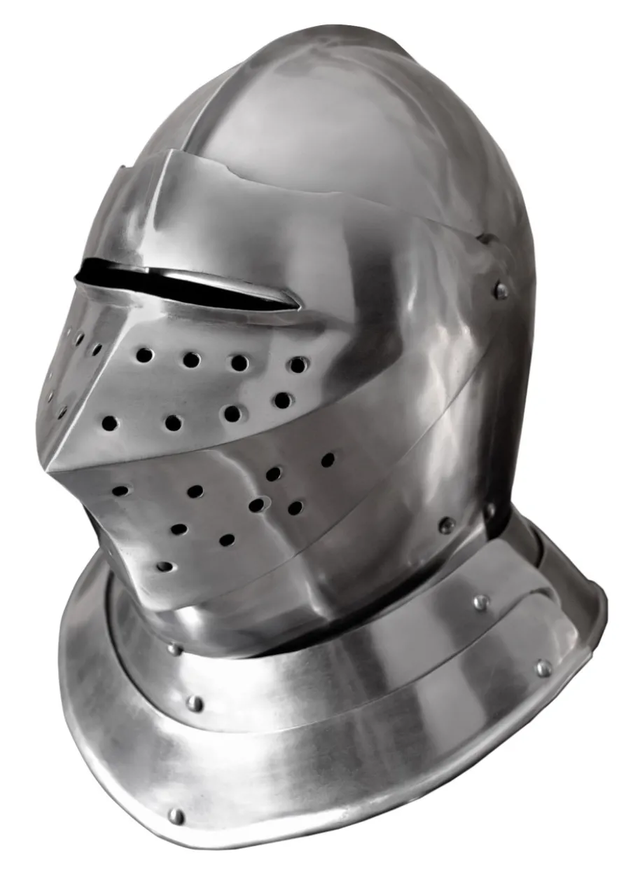 Geschlossener Helm, englischer Stil, 16. Jh.