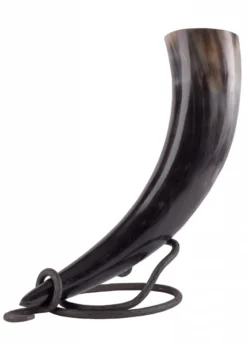 Geschmiedeter Trinkhornständer, groß