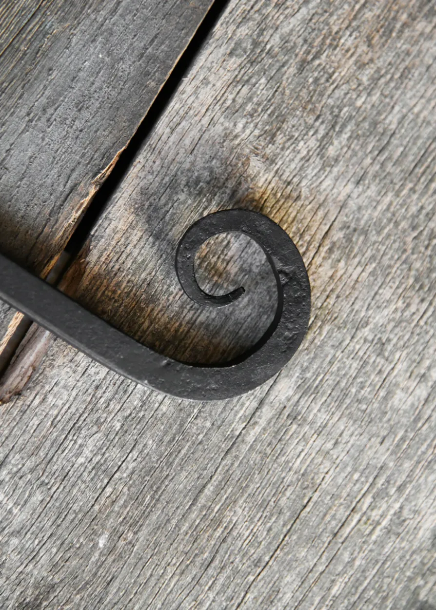Geschmiedeter Wandhaken, Laternen-Halter
