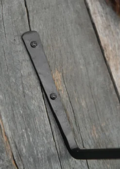 Geschmiedeter Wandhaken, Laternen-Halter