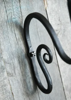 Geschmiedeter Wandkerzenhalter