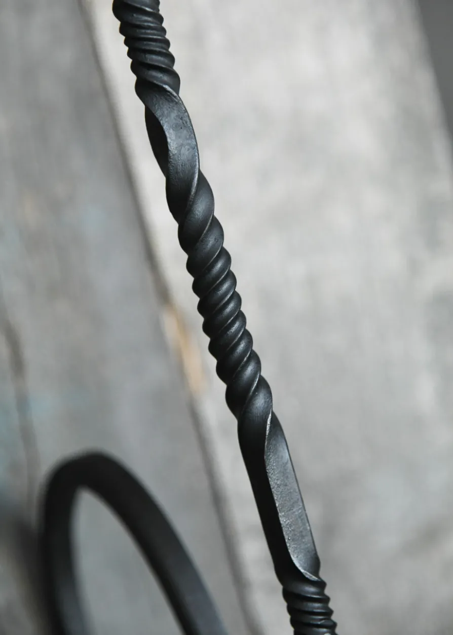 Geschmiedeter Wandkerzenhalter