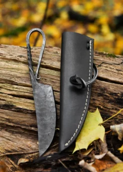 Geschmiedetes Mittelaltermesser, ca. 21 cm