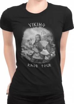 Girlie-Shirt: Viking Rage Tour