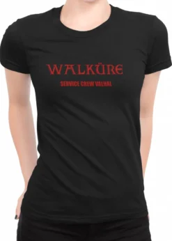 Girlie-Shirt: Walküre - Service Crew Valhal