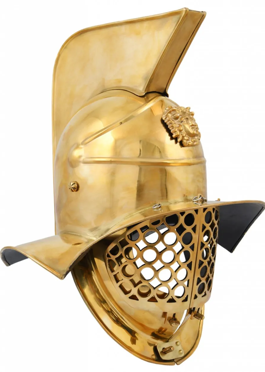 Gladiatoren Helm Pompeji, Messing