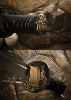 Gold Lion Katana