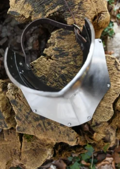 Gotische Halsberge, 1,2 mm Stahl