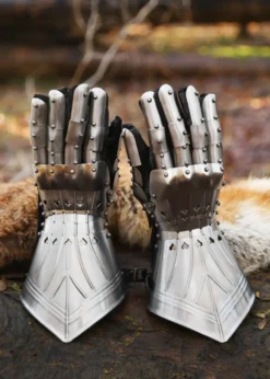 Gotische Panzerhandschuhe, Stahl