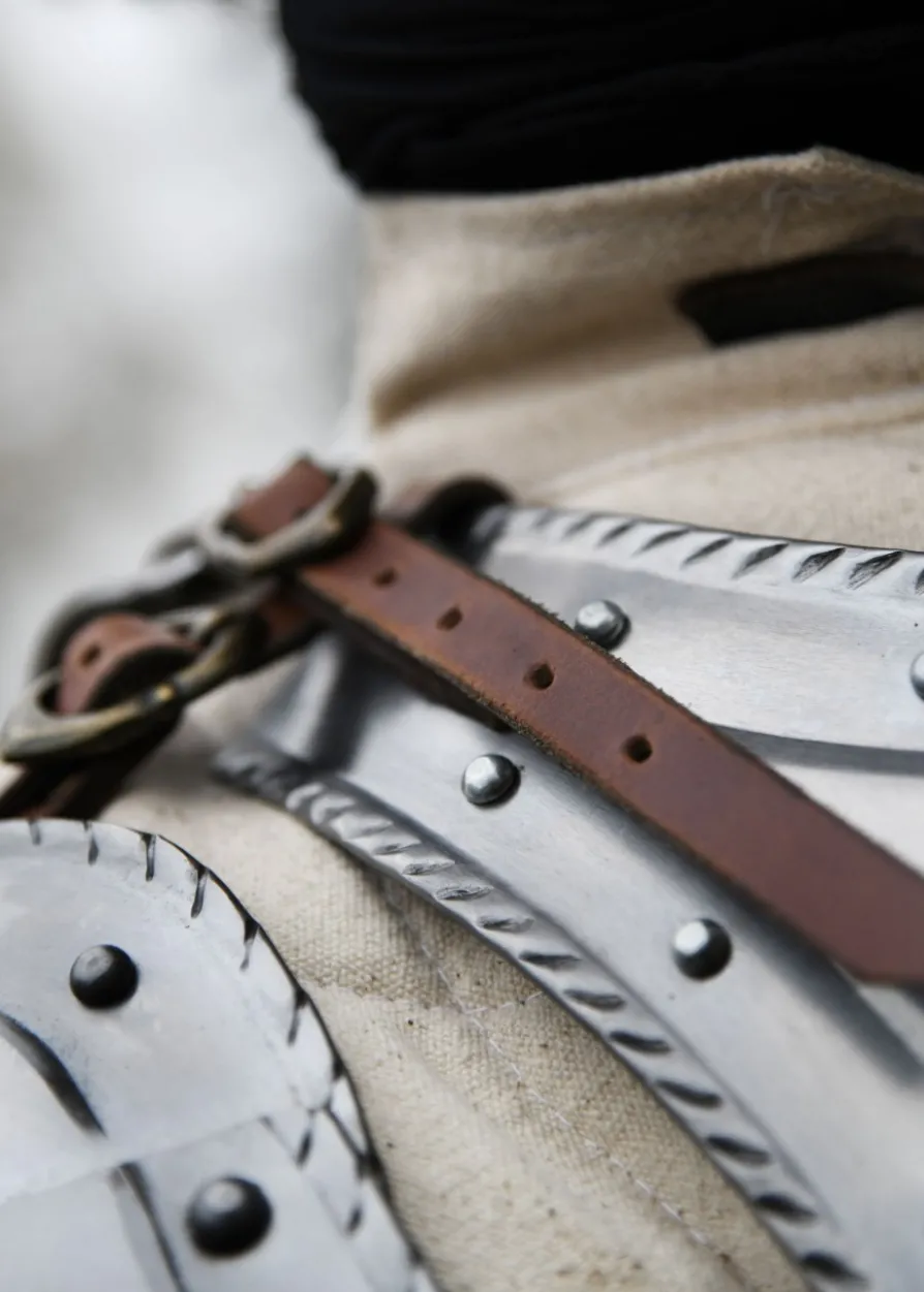 Gotischer Brust- und Rückenpanzer, 1,2 mm Stahl