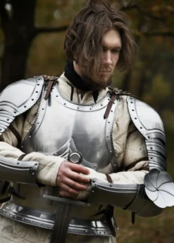 Gotischer Brust- und Rückenpanzer, 1,2 mm Stahl