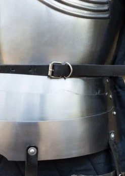 Gotischer Harnisch mit Beintaschen, 1,2 mm Stahl