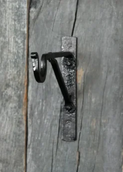 Großer Wandhaken, handgeschmiedet