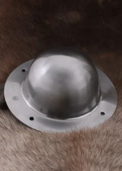 Grosser Schildbuckel, 2 mm Stahl, schaukampftauglich