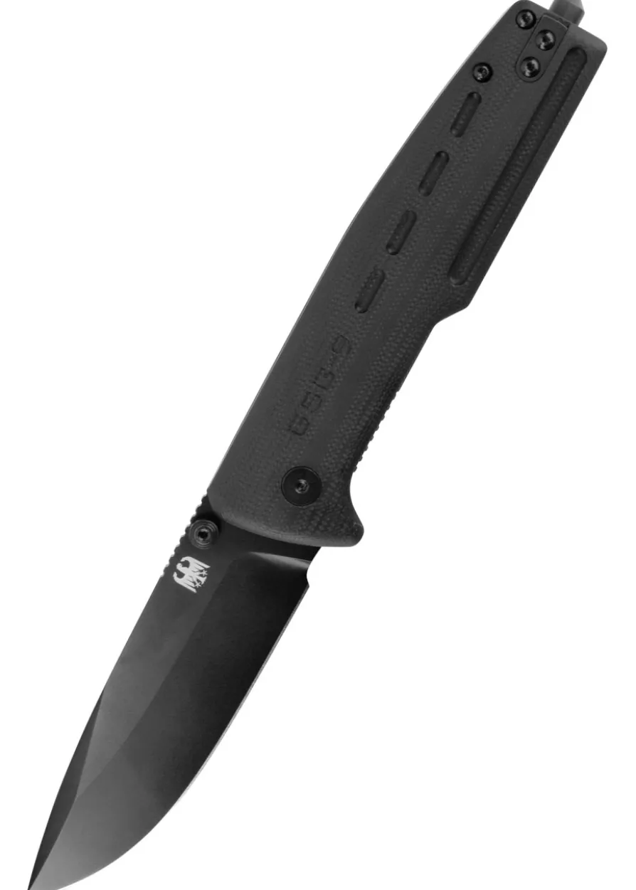 GSG-9 Einsatzmesser EM1, glatte Klinge, Taschenmesser