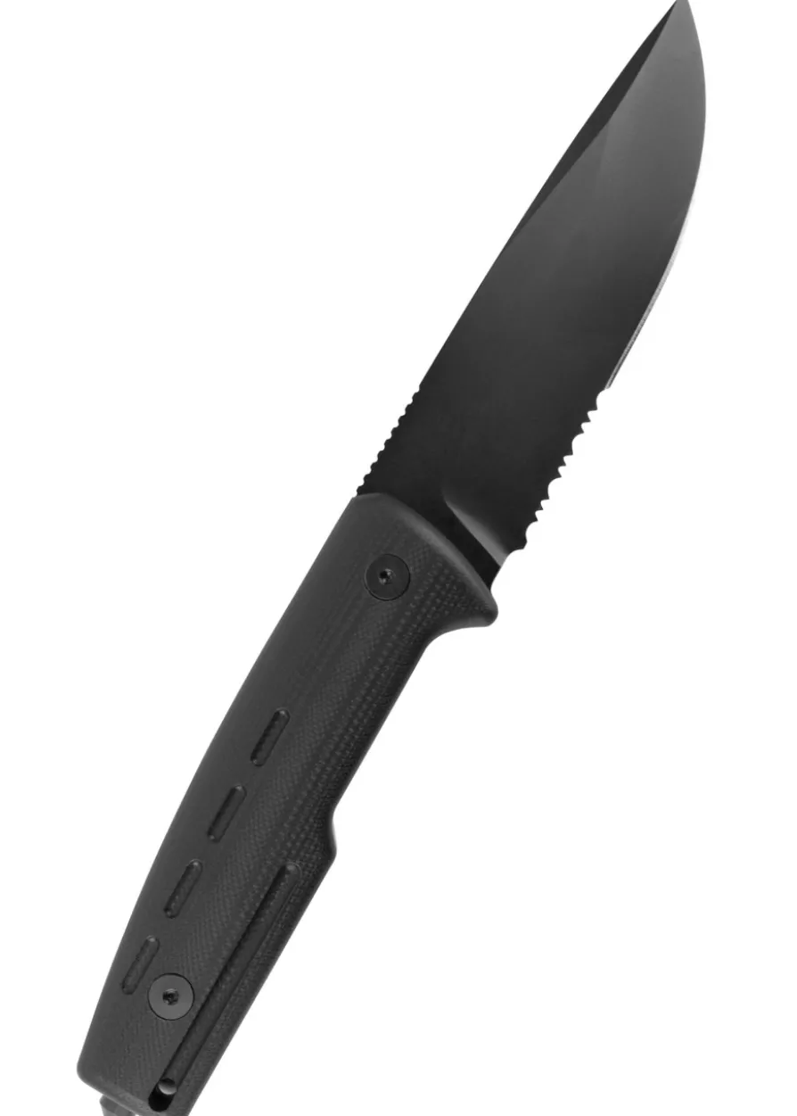 GSG-9 Einsatzmesser EM2, Wellenschliff, Feststehendes Messer