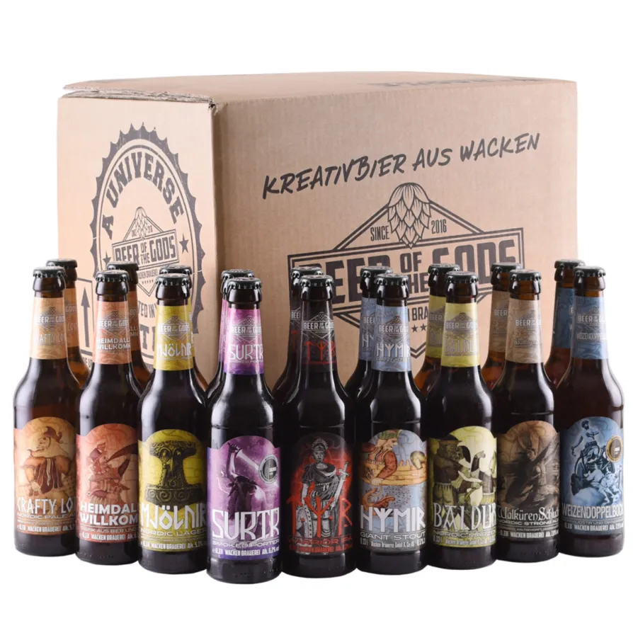 Göttergabe - 20 x Beer of the Gods - ProBIER-Paket Vol. 7