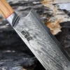Hackmesser, Damaststahl