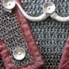 Haken und Knöpfe für Lorica Hamata, Chassenard, versilbert