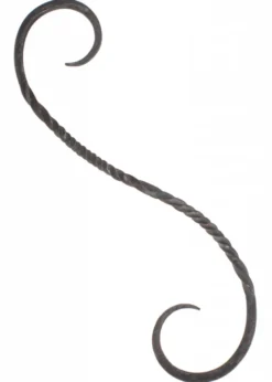Handgeschmiedeter S-Haken, ca. 29 cm