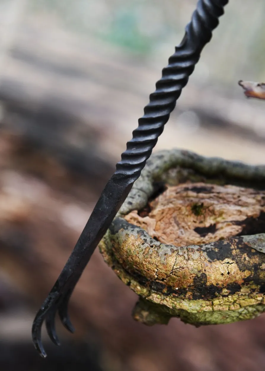 Handgeschmiedete Zange aus Eisen