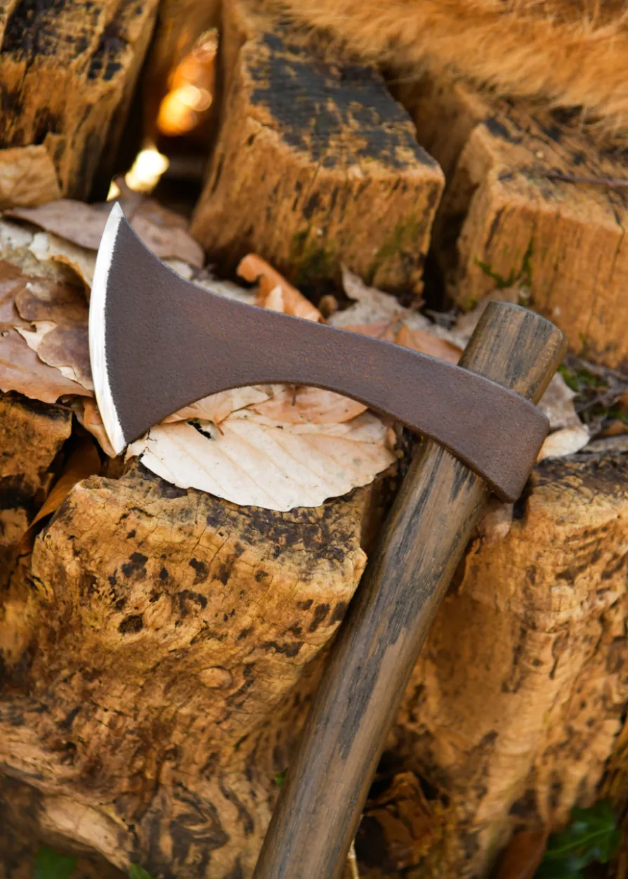Hanwei Franziska, Wurfaxt von Paul Chen, Antik-Finish