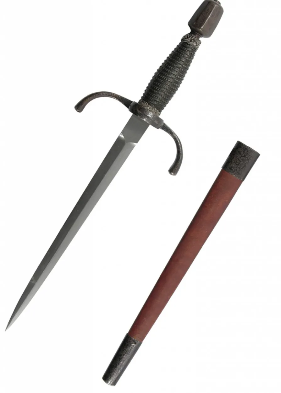 Hanwei Solingen Main Gauche, Linkshanddolch, Antikversion