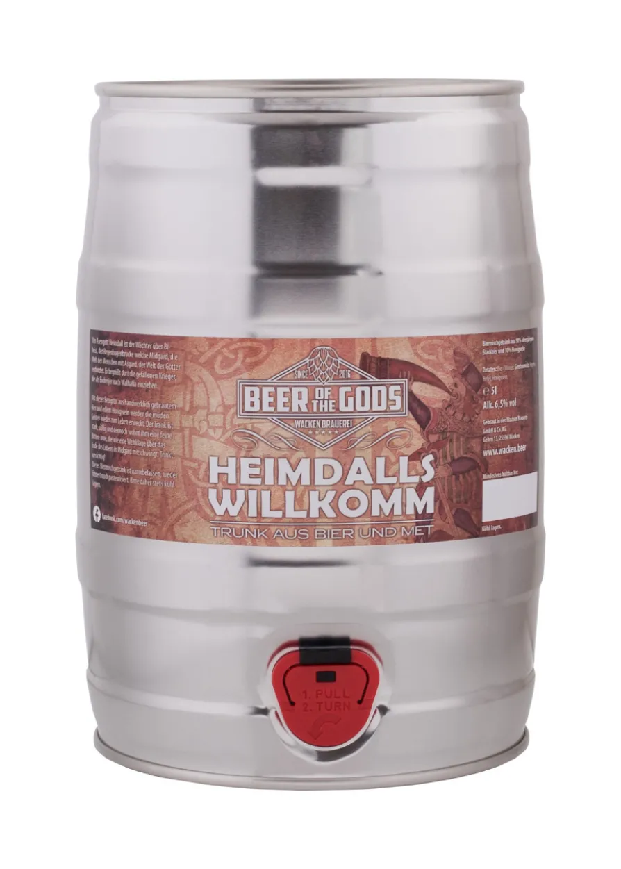 Heimdalls Willkomm - Bier-Met-Mischgetränk, 0,33l Flasche - Wacken Brauerei