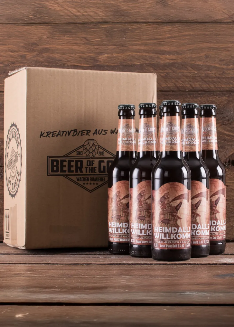 Heimdalls Willkomm - Bier-Met-Mischgetränk, 0,33l Flasche - Wacken Brauerei
