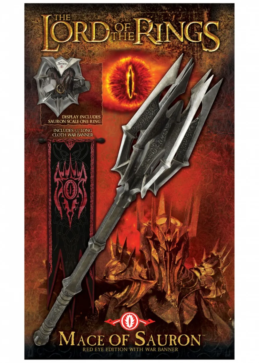 Herr der Ringe - Streitkolben von Sauron und Der Eine Ring, Red Eye Edition