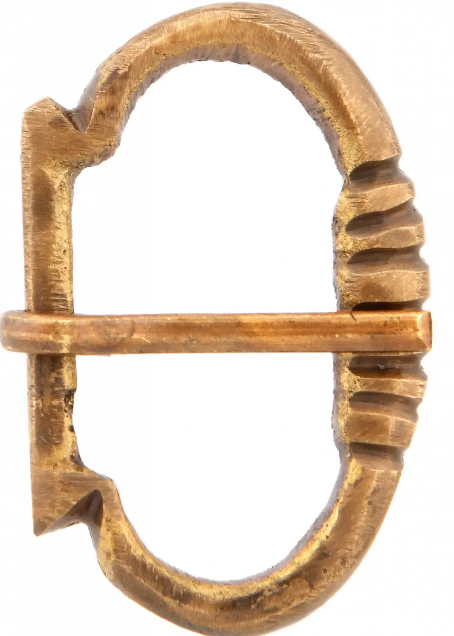 Hochmittelalter Schnalle aus Messing, Nr. 2