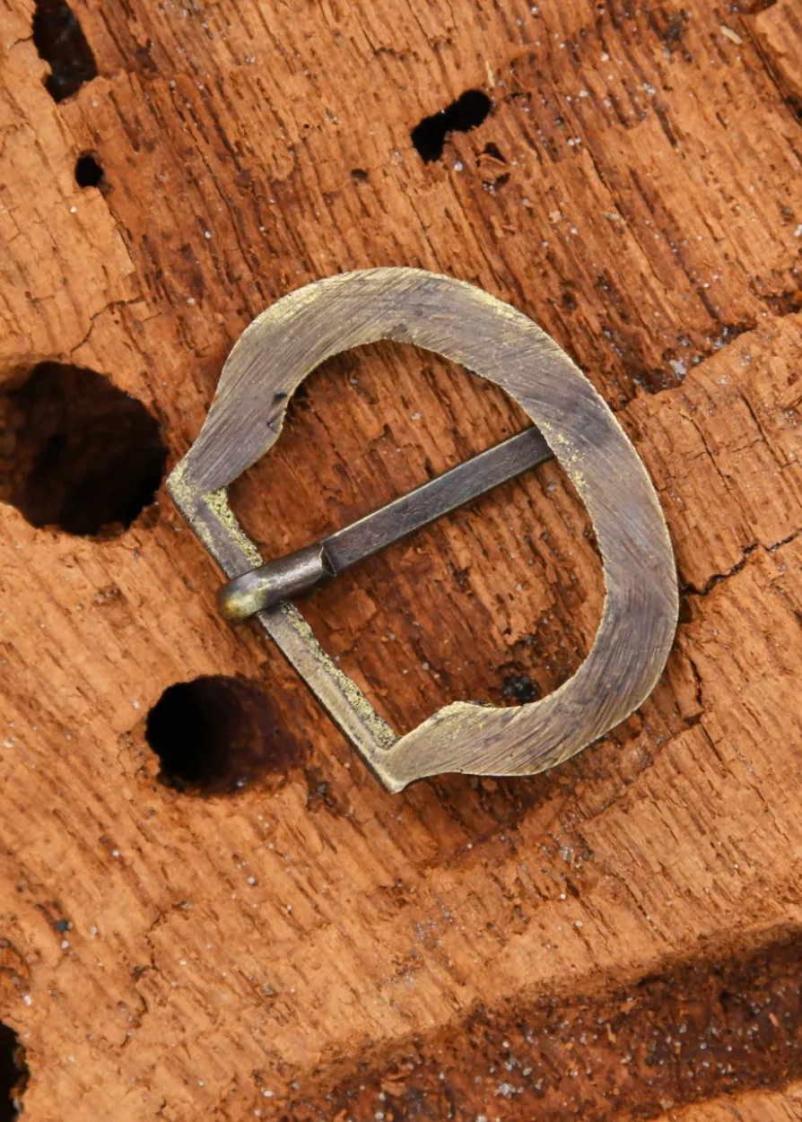 Hochmittelalter Schnalle aus Messing, Nr. 1
