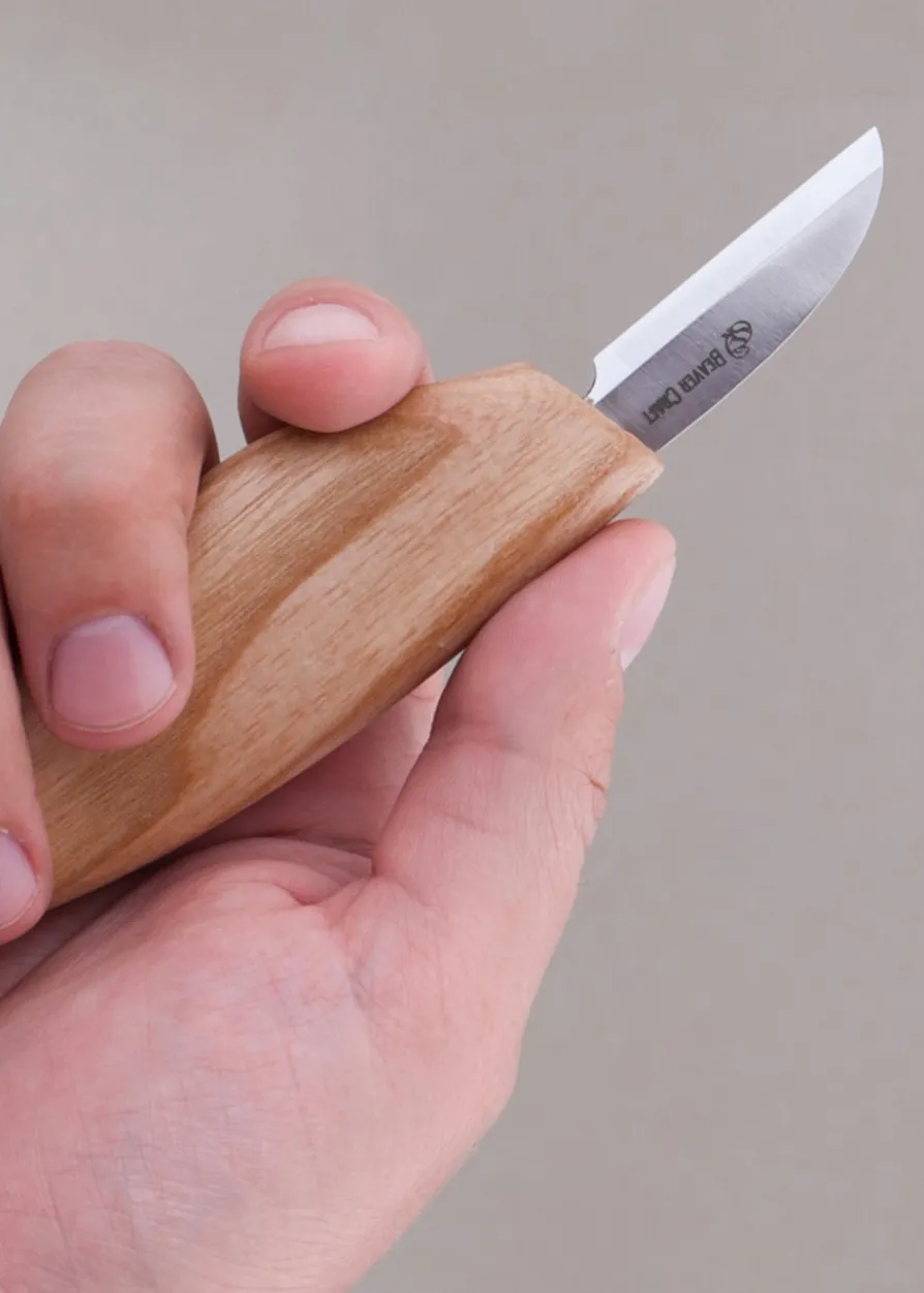 Holzschnitzbank-Messer, BeaverCraft