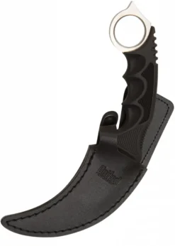 Honshu Karambit-Messer, Silberfarben, mit Stiefelscheide