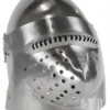 Hundsgugel, Mittelalter-Helm, Schloss Churburg ca. 1395, 1,2 mm Stahl