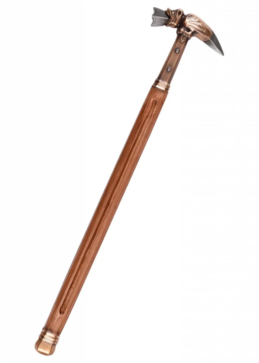 Italienischer Bestien-Hammer, Rabenschnabel, 14. Jh.