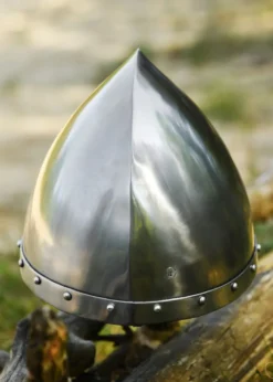 Italo-Normannischer Nasalhelm, 2 mm Stahl