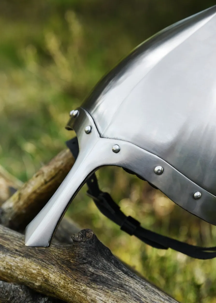 Italo-Normannischer Nasalhelm, 2 mm Stahl